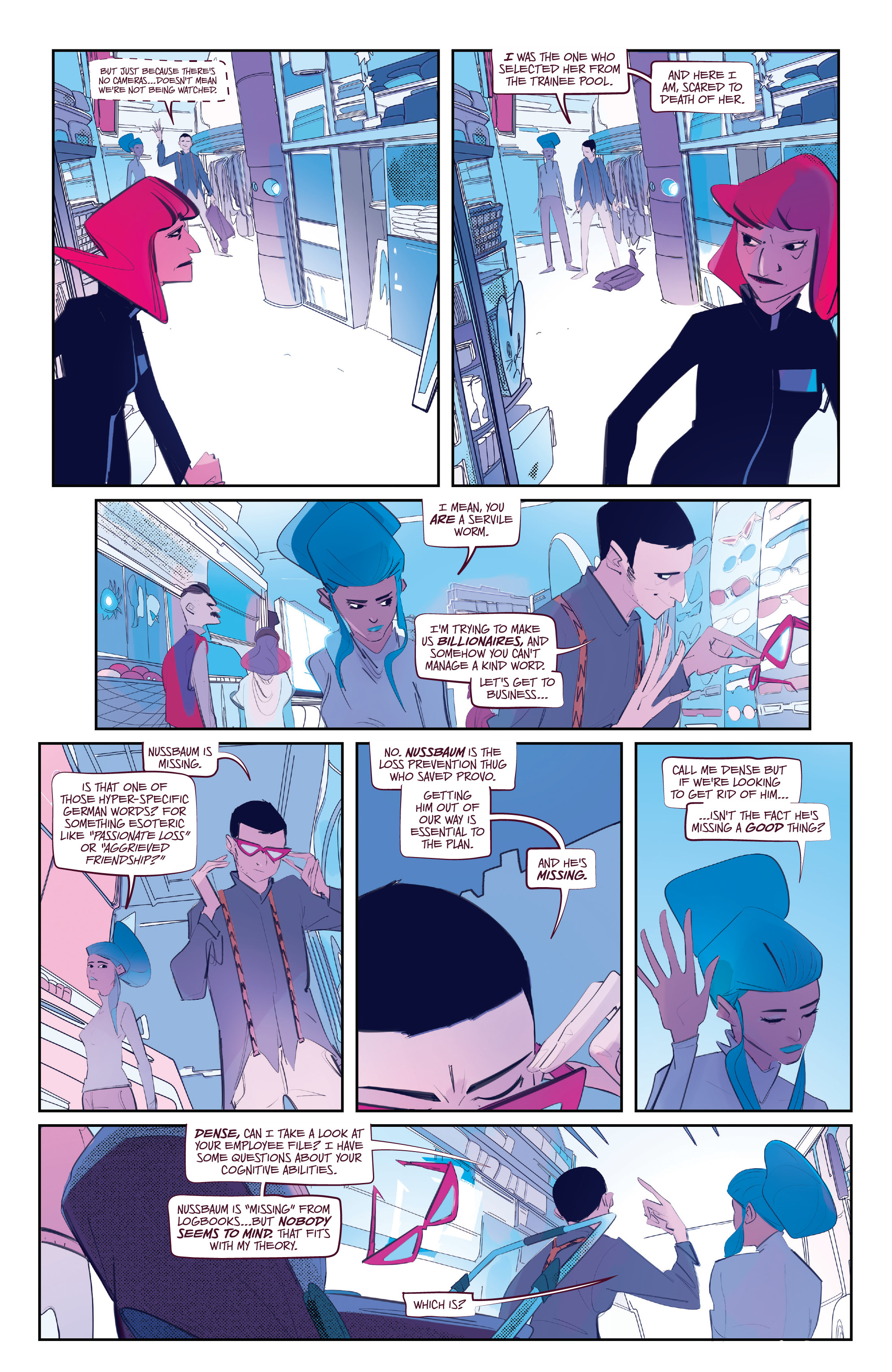 Read online Shoplifters Will Be Liquidated comic -  Issue #3 - 8