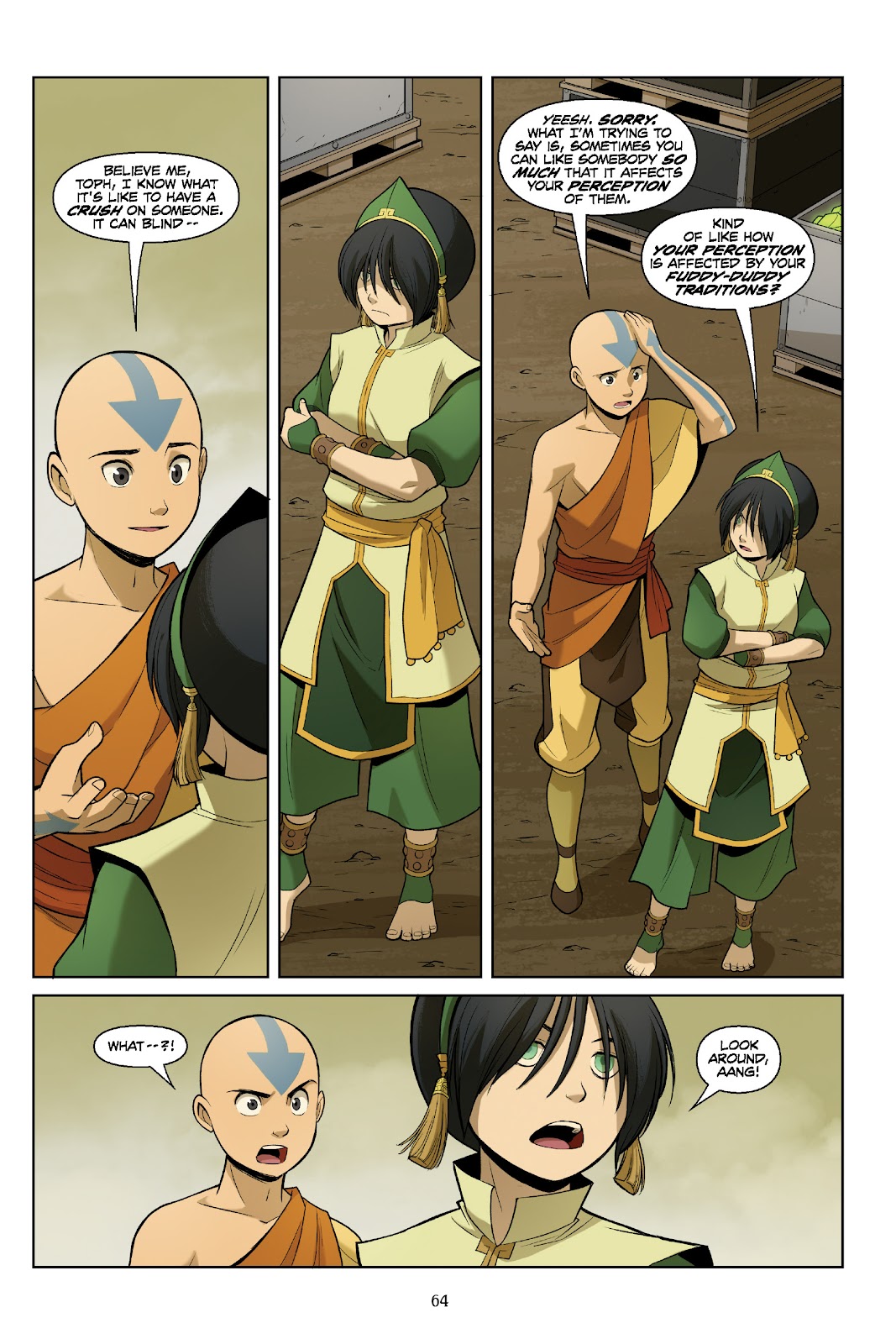 Nickelodeon Avatar: The Last Airbender - The Rift issue Omnibus (Part 1) - Page 64