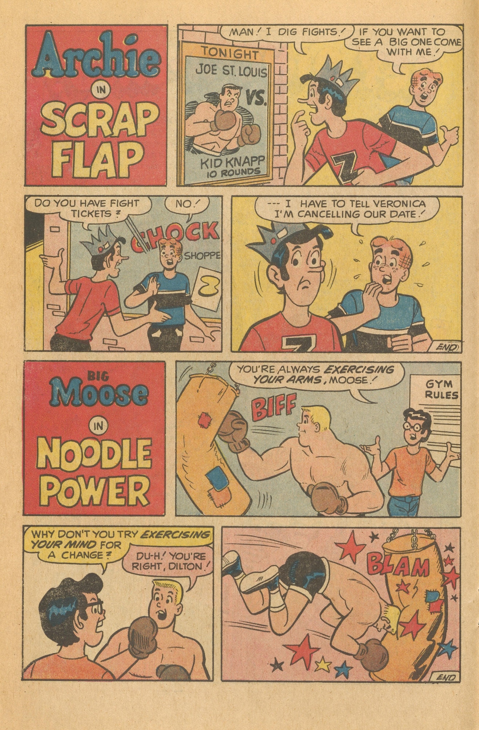 Read online Archie's Joke Book Magazine comic -  Issue #172 - 10