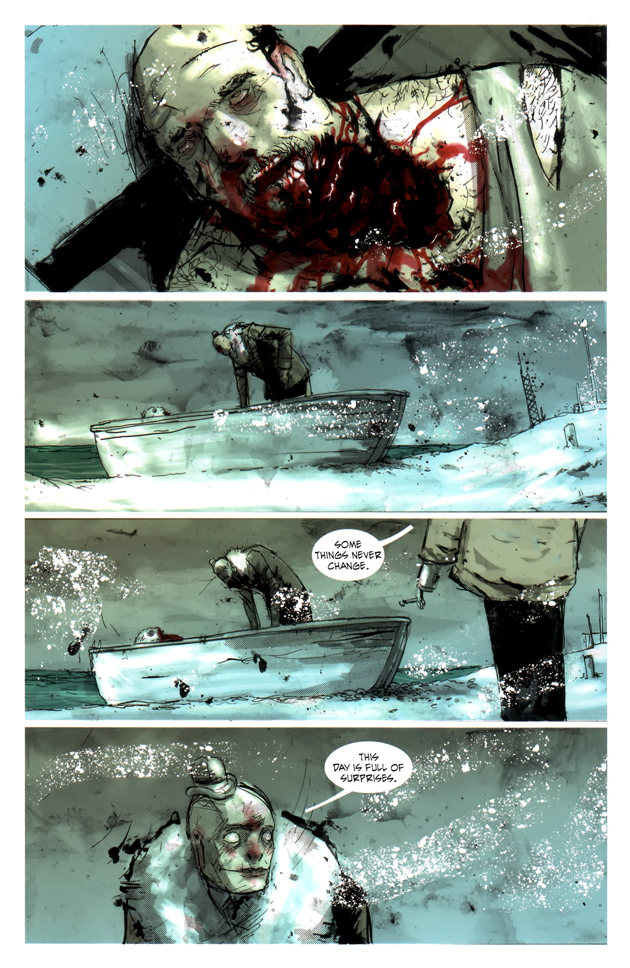 Read online Green Wake comic -  Issue #6 - 16