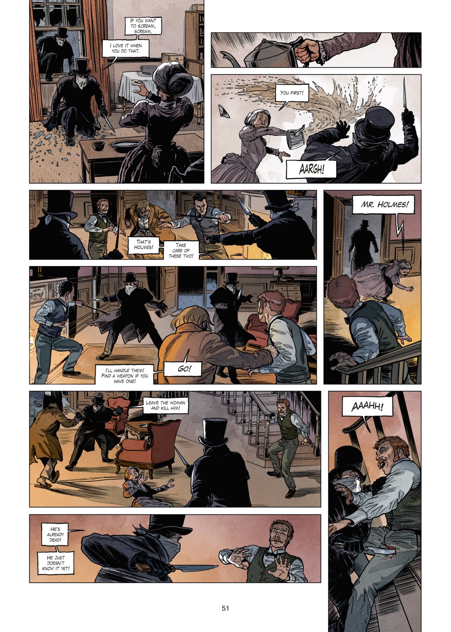 Read online Sherlock Holmes Society comic -  Issue #2 - 51