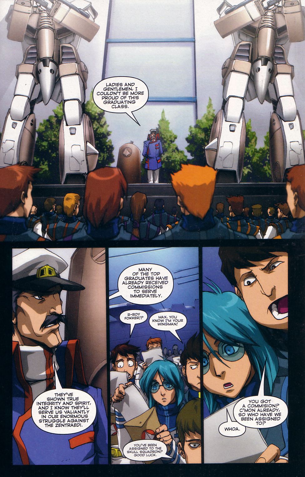 Read online Robotech: Love and War comic -  Issue #3 - 7