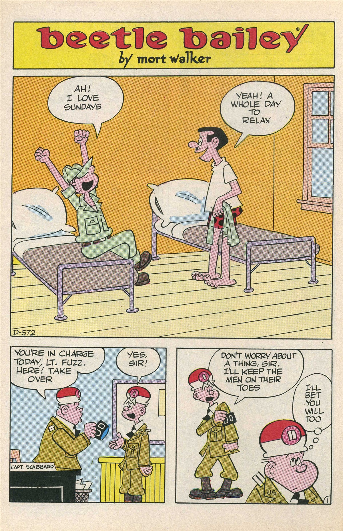 Read online Beetle Bailey comic -  Issue #3 - 16