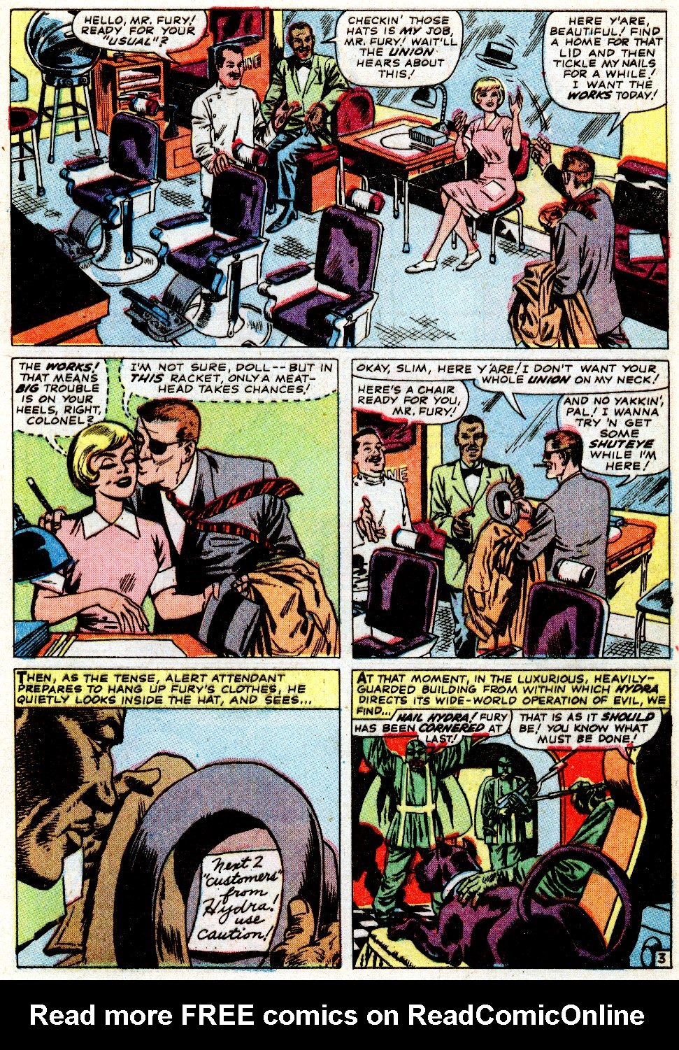 Read online Marvel Masterworks: Nick Fury, Agent of S.H.I.E.L.D. comic -  Issue # TPB 1 (Part 1) - 21