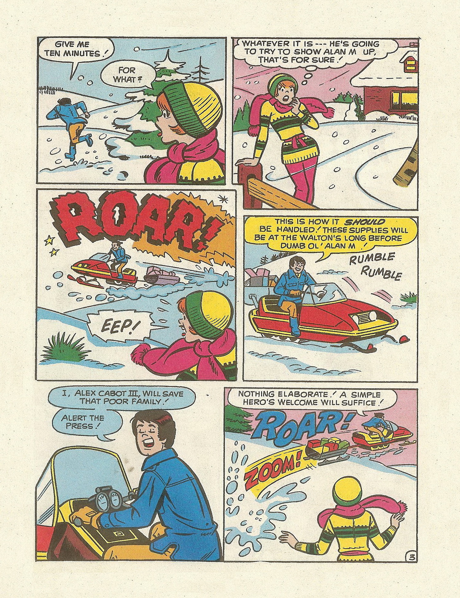 Read online Betty and Veronica Digest Magazine comic -  Issue #60 - 78