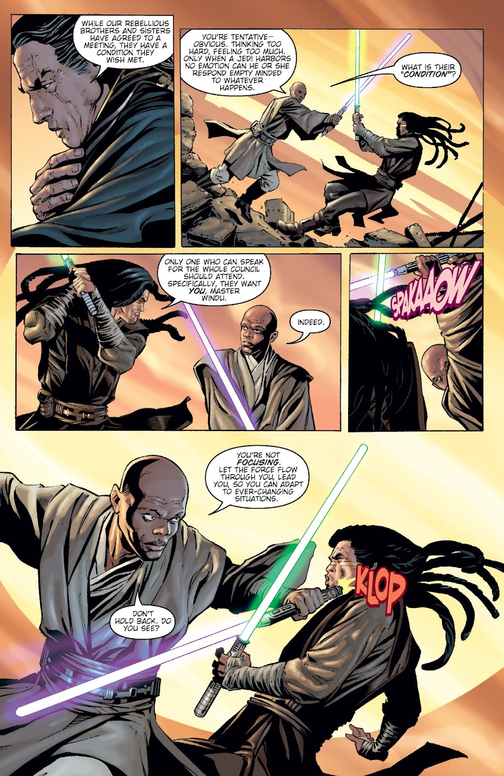 Star Wars: Jedi issue Issue Mace Windu - Page 8