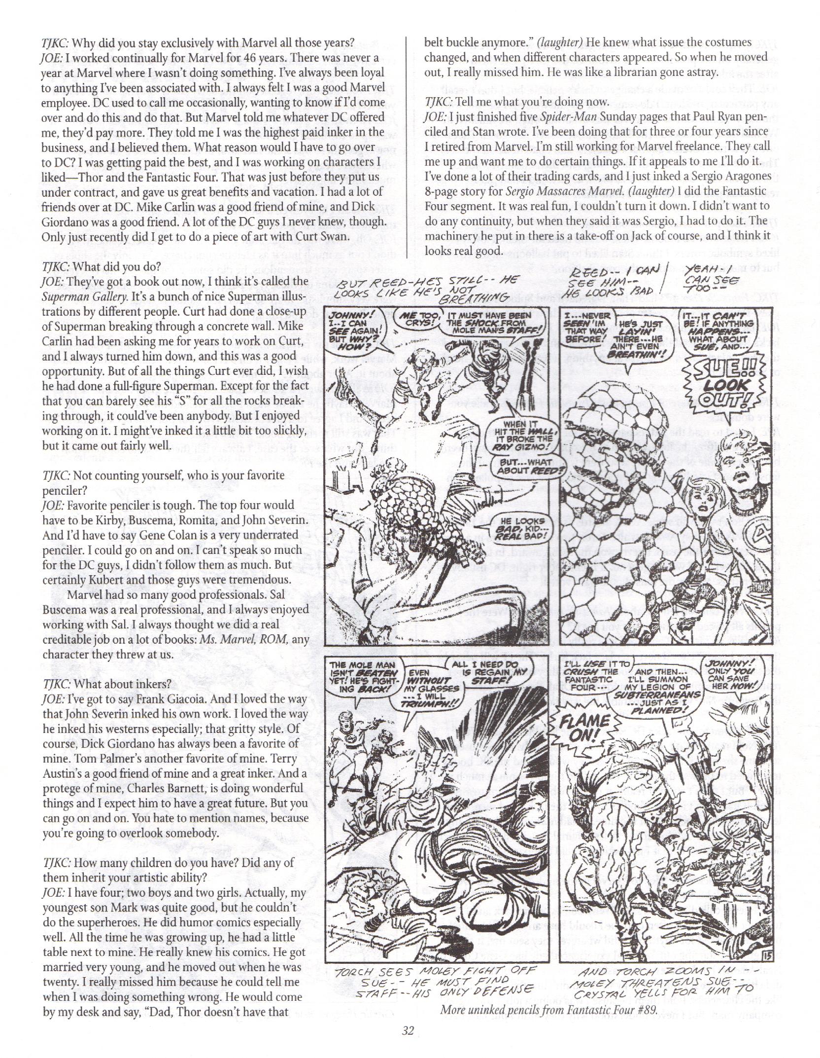 Read online The Jack Kirby Collector comic -  Issue #9 - 31