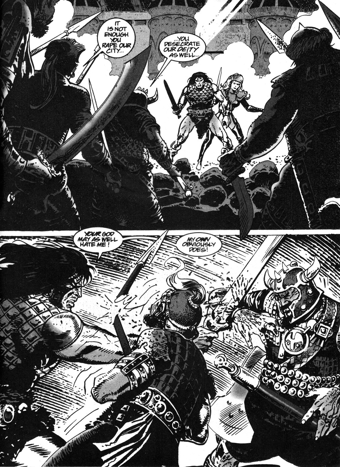 Read online Conan the Savage comic -  Issue #9 - 45