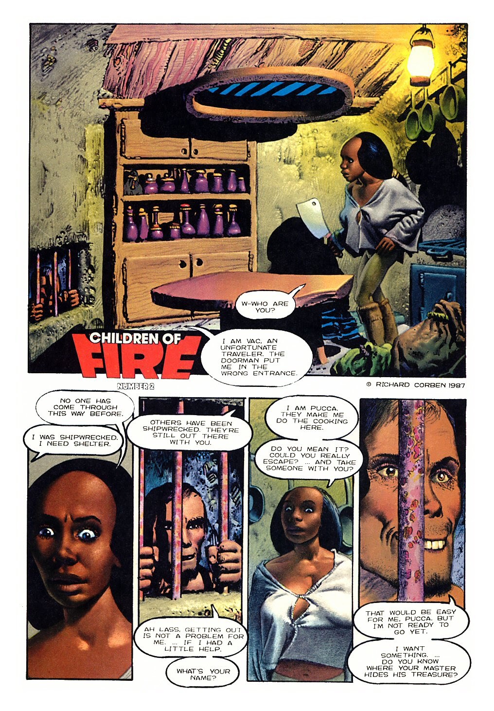 Read online Children of Fire comic -  Issue #2 - 3