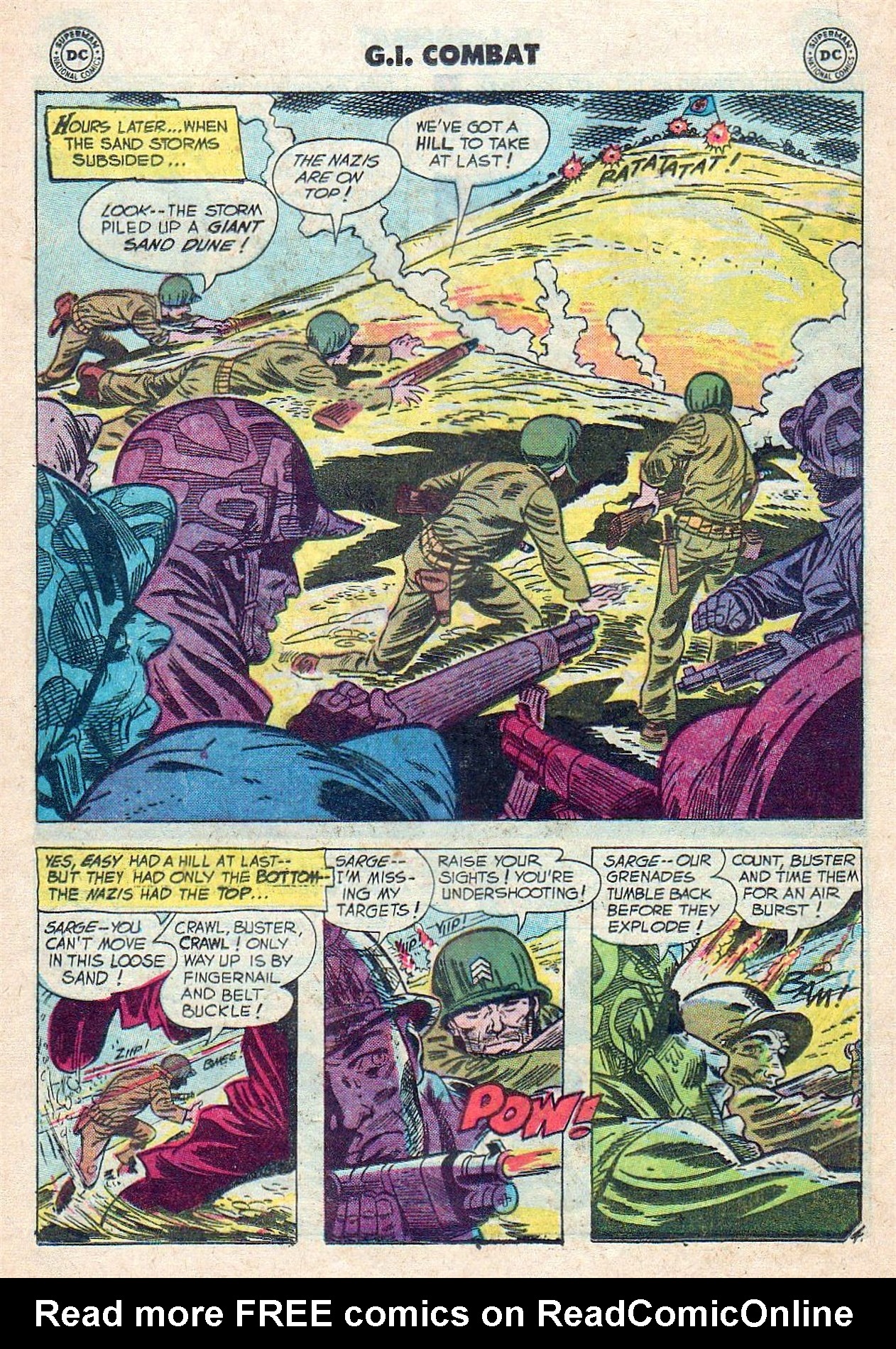 Read online G.I. Combat (1952) comic -  Issue #58 - 16