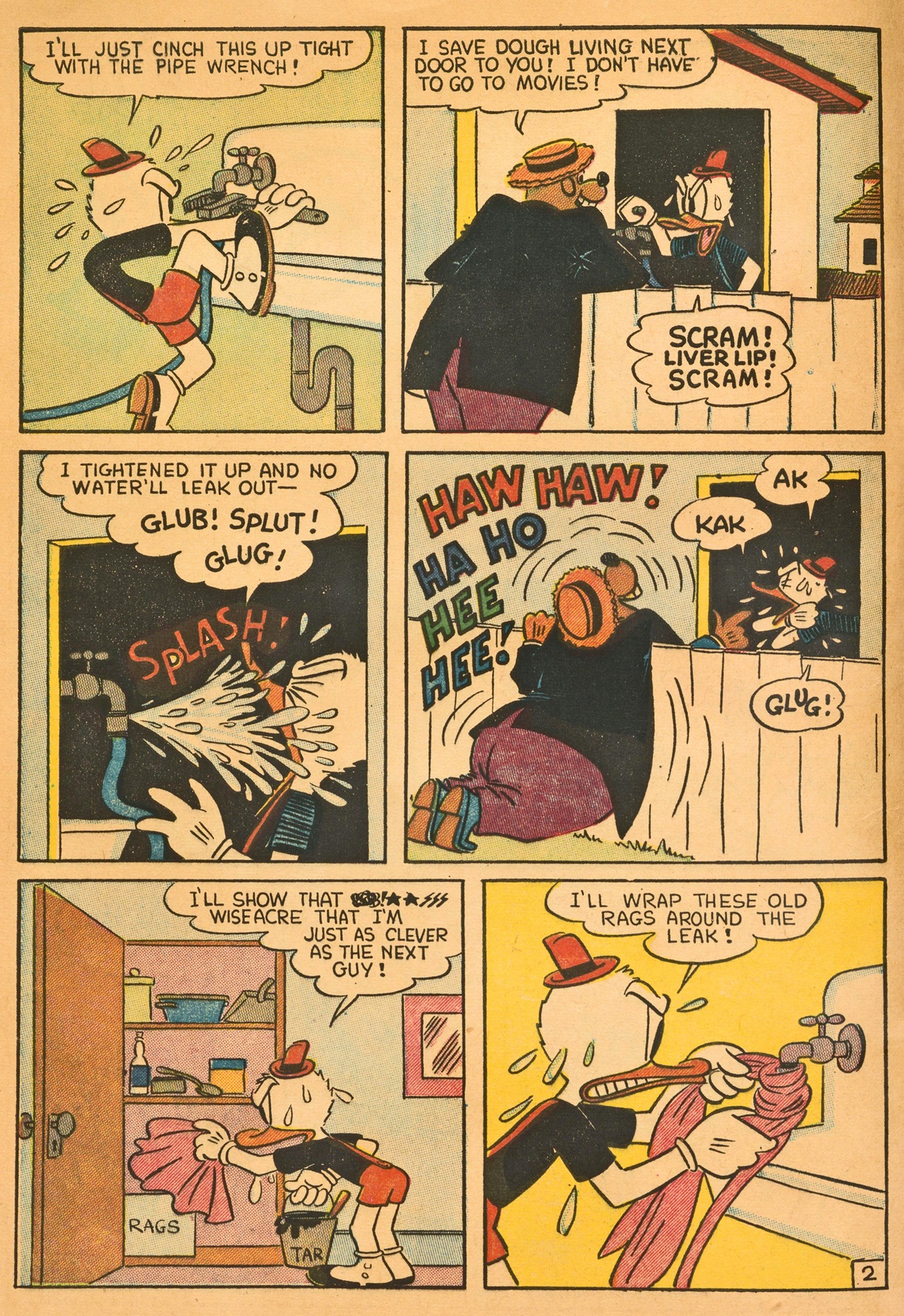 Read online Super Duck Comics comic -  Issue #24 - 4