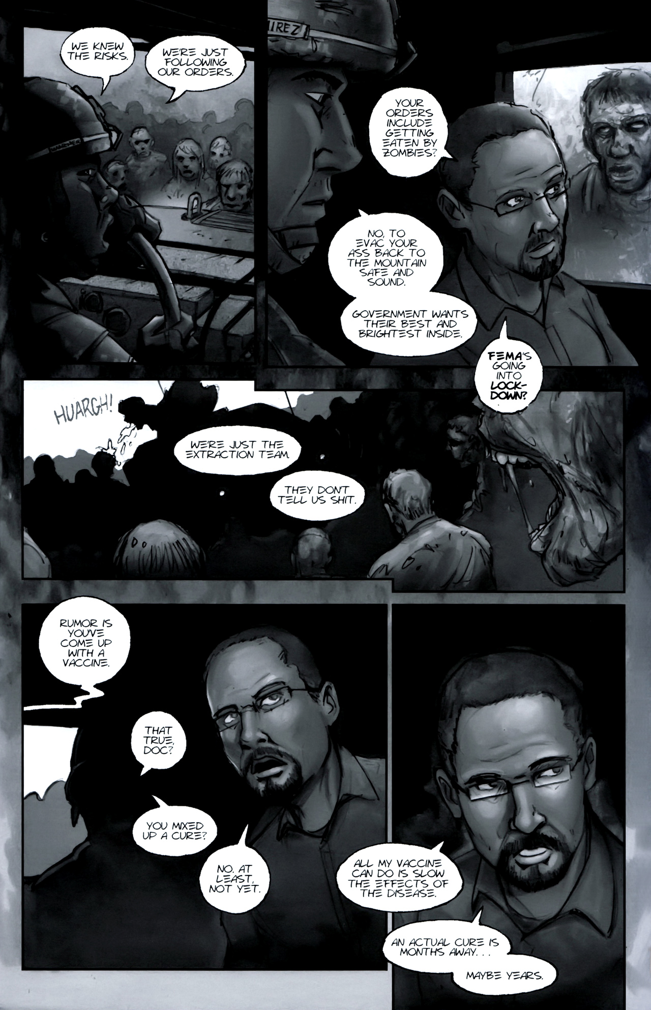 Read online The Last Zombie comic -  Issue #1 - 5