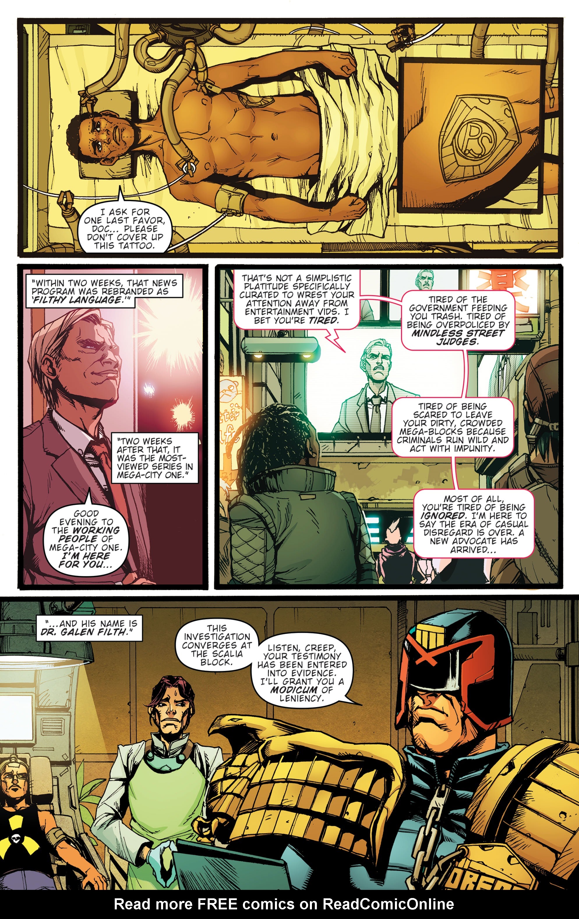 Read online Judge Dredd: False Witness comic -  Issue #3 - 11