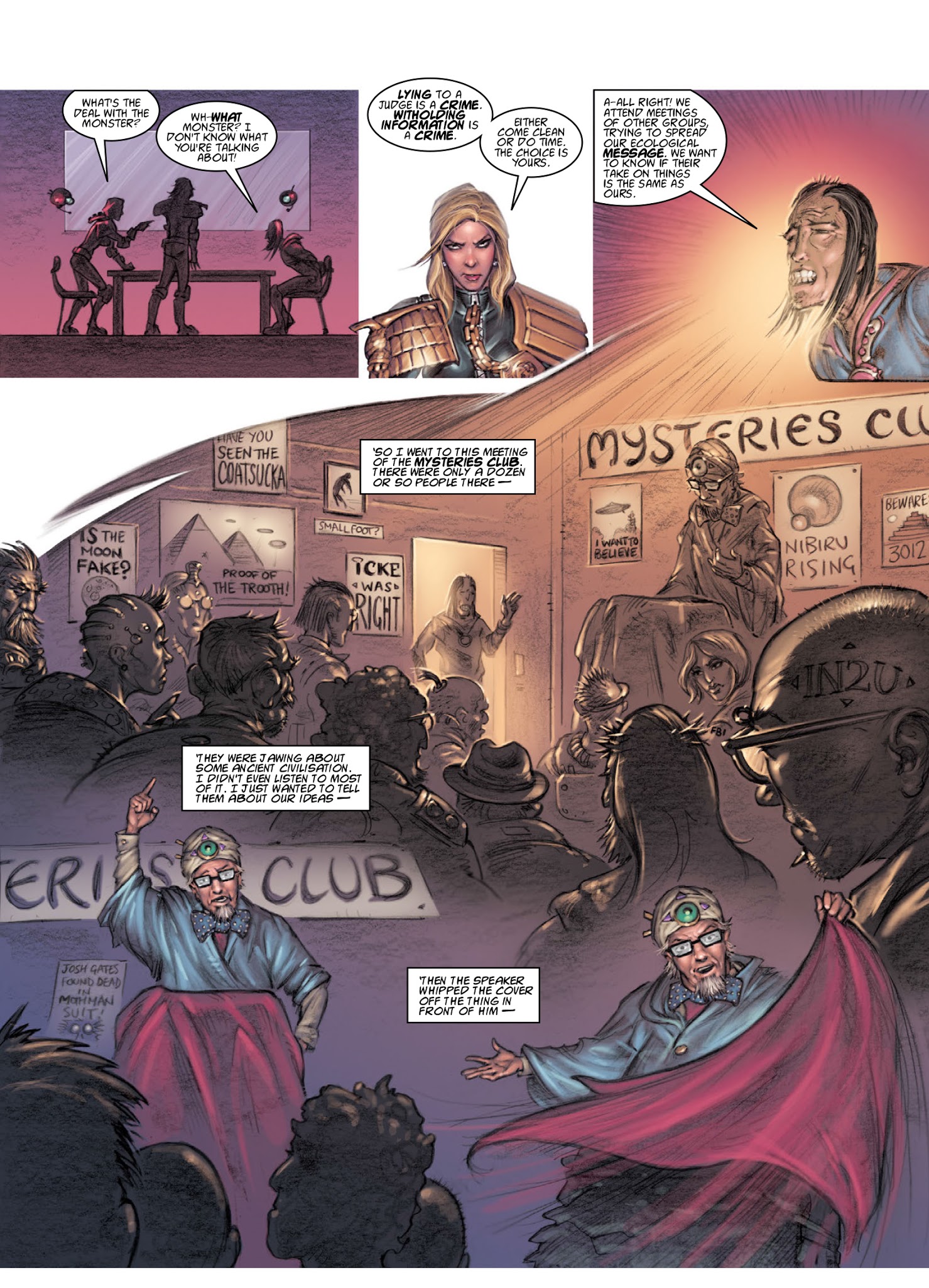 Read online Judge Anderson: The Psi Files comic -  Issue # TPB 5 - 239