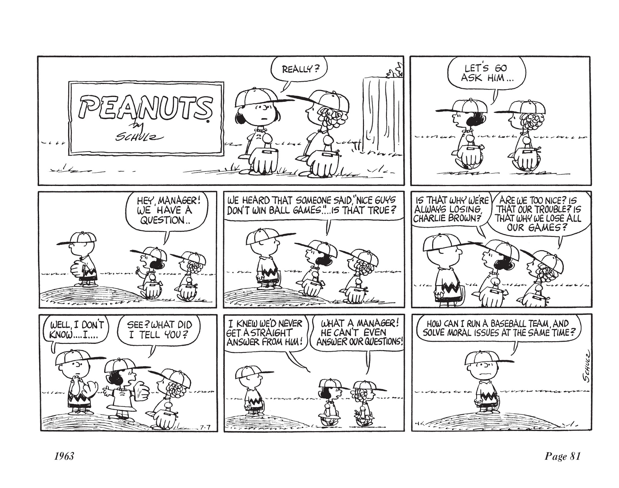 Read online The Complete Peanuts comic -  Issue # TPB 7 - 92