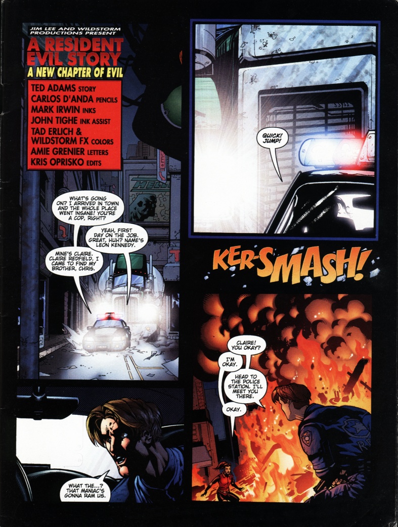 Read online Resident Evil (1998) comic -  Issue #2 - 3