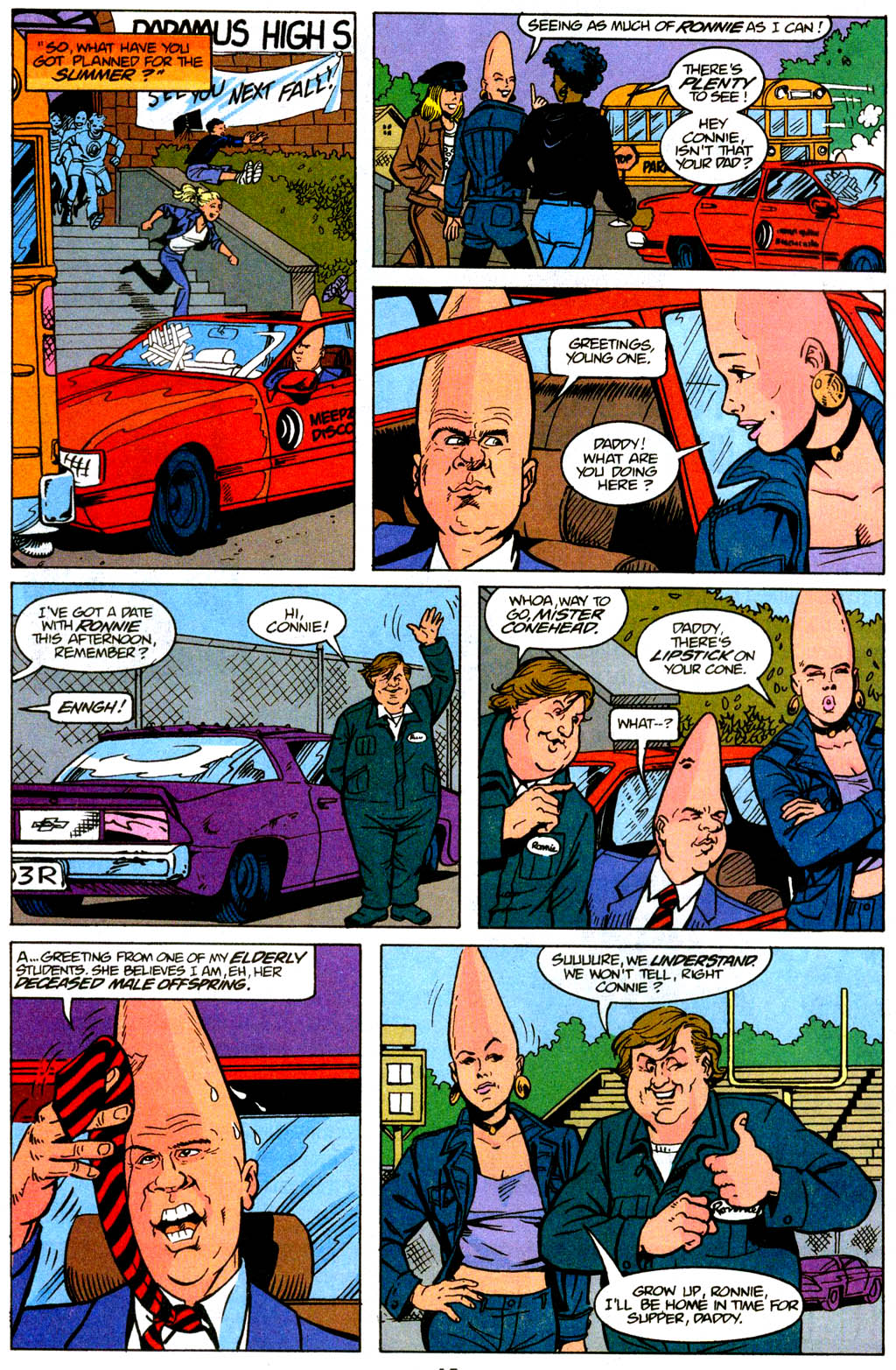 Read online Coneheads comic -  Issue #1 - 7