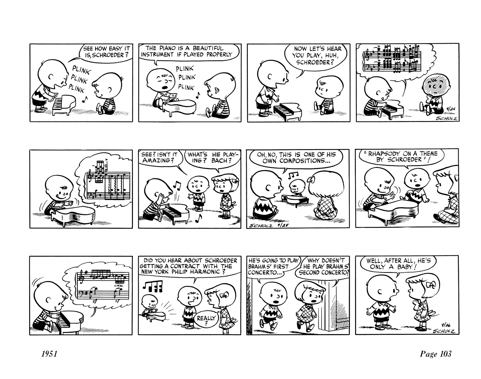 Read online The Complete Peanuts comic -  Issue # TPB 1 - 115