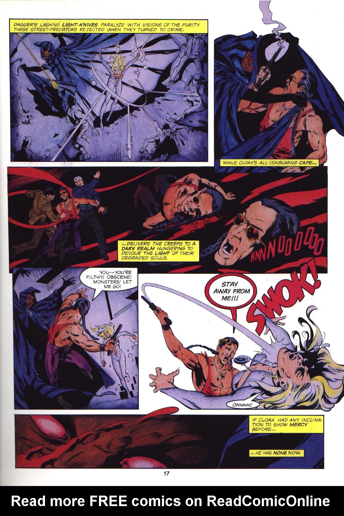 Read online Marvel Graphic Novel comic -  Issue #56 - Cloak & Dagger and Power Pack - 18