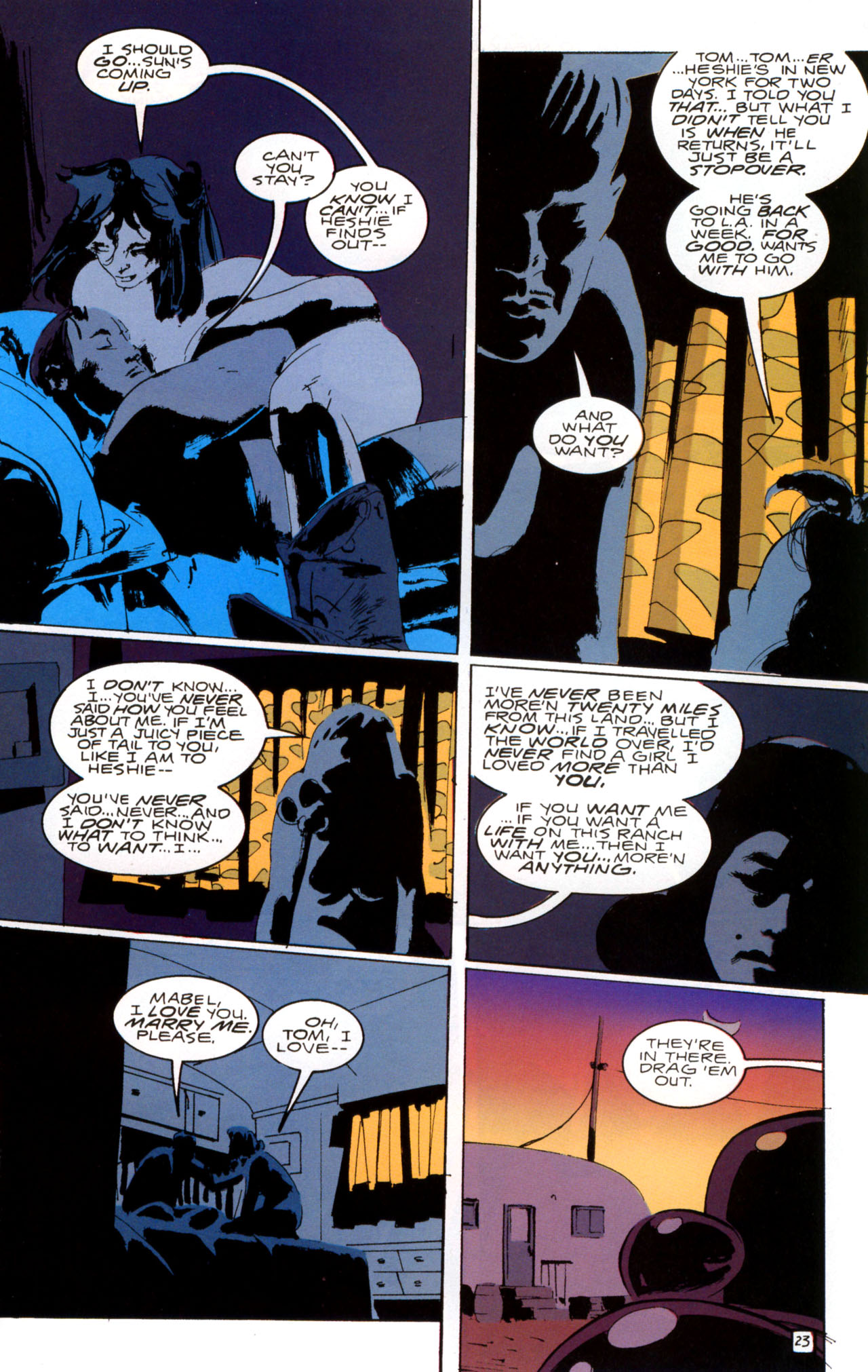 Read online Vigilante: City Lights, Prairie Justice comic -  Issue #3 - 24