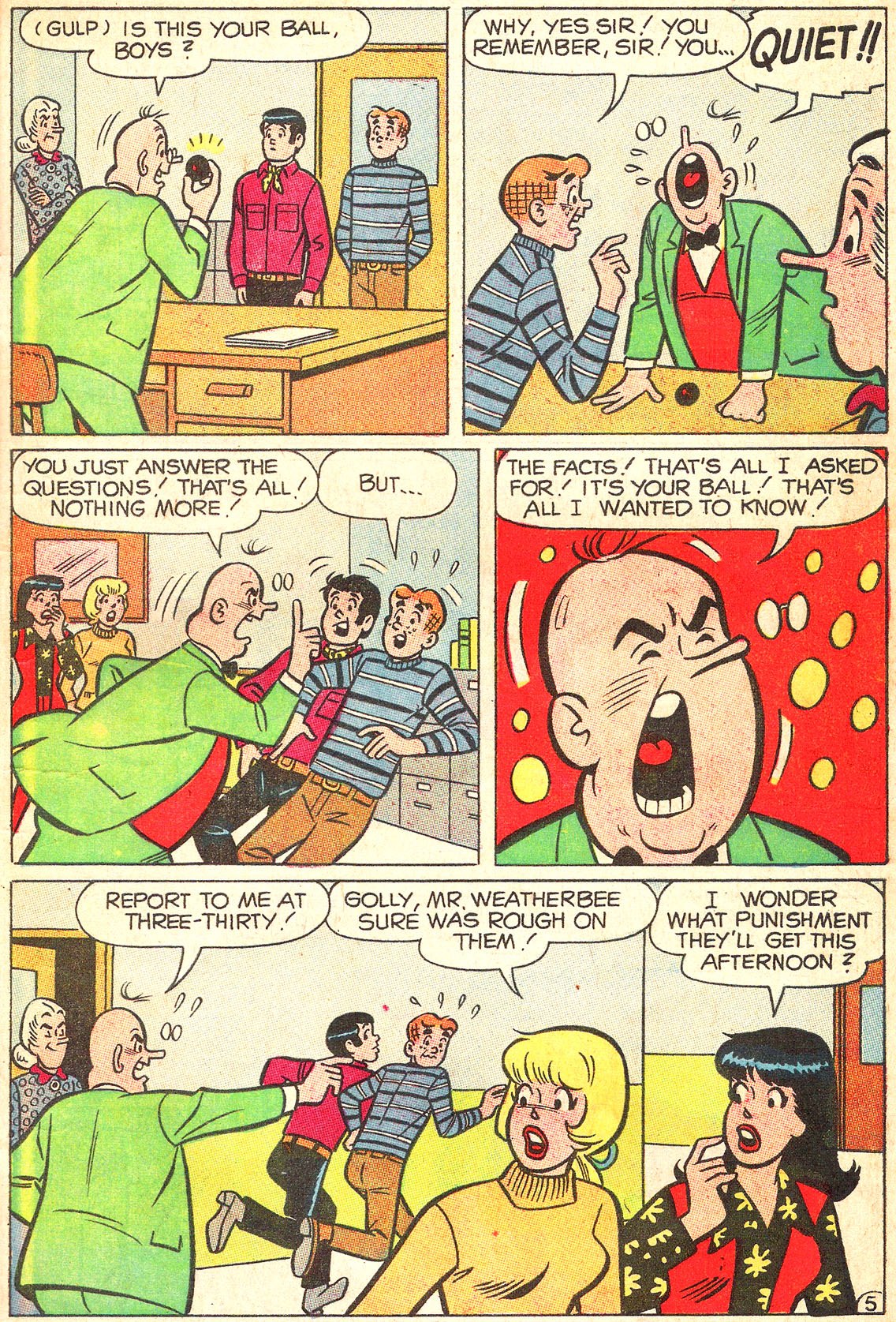 Read online Archie's Girls Betty and Veronica comic -  Issue #170 - 7