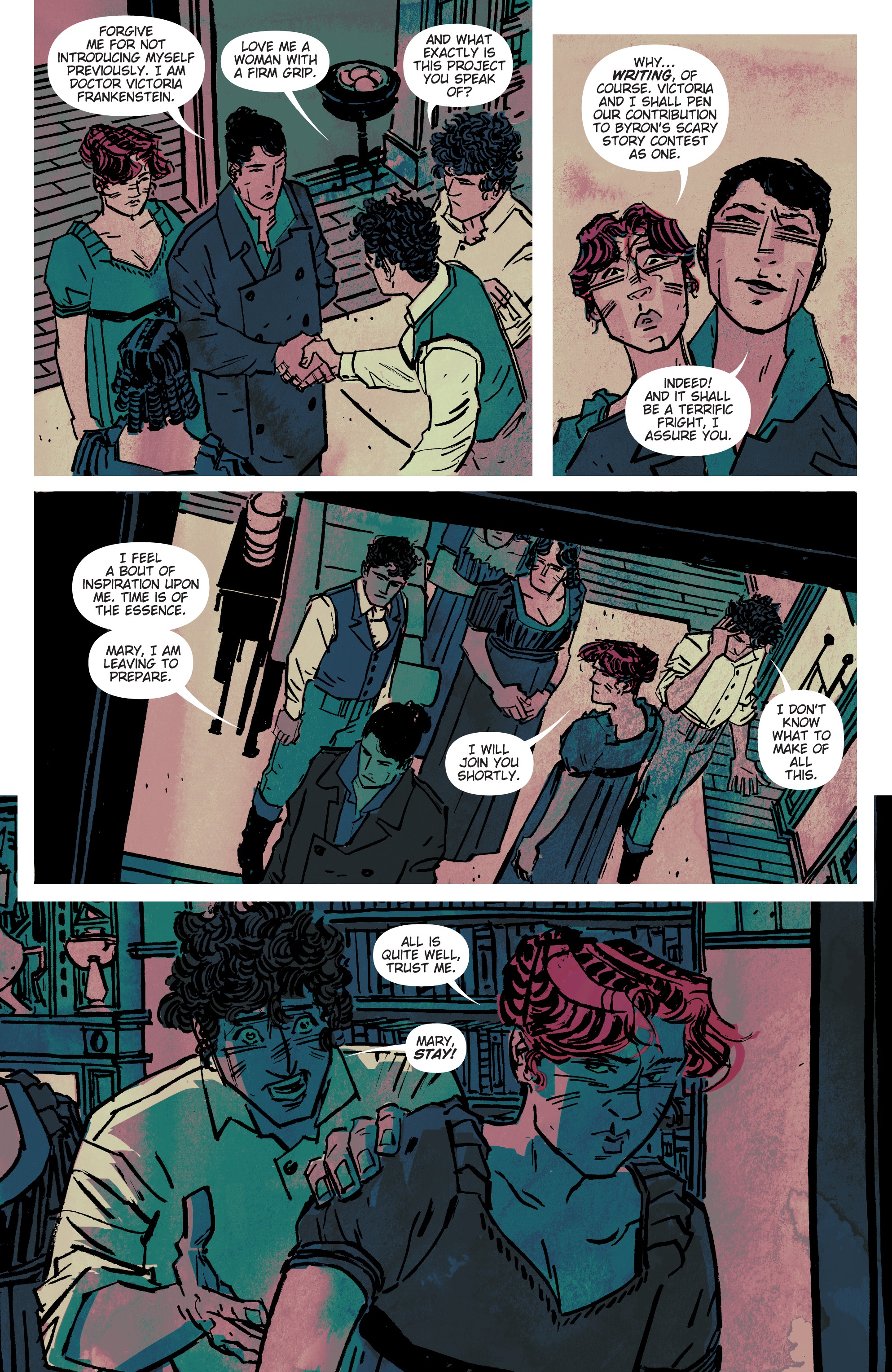 Read online Mary Shelley Monster Hunter comic -  Issue #2 - 19