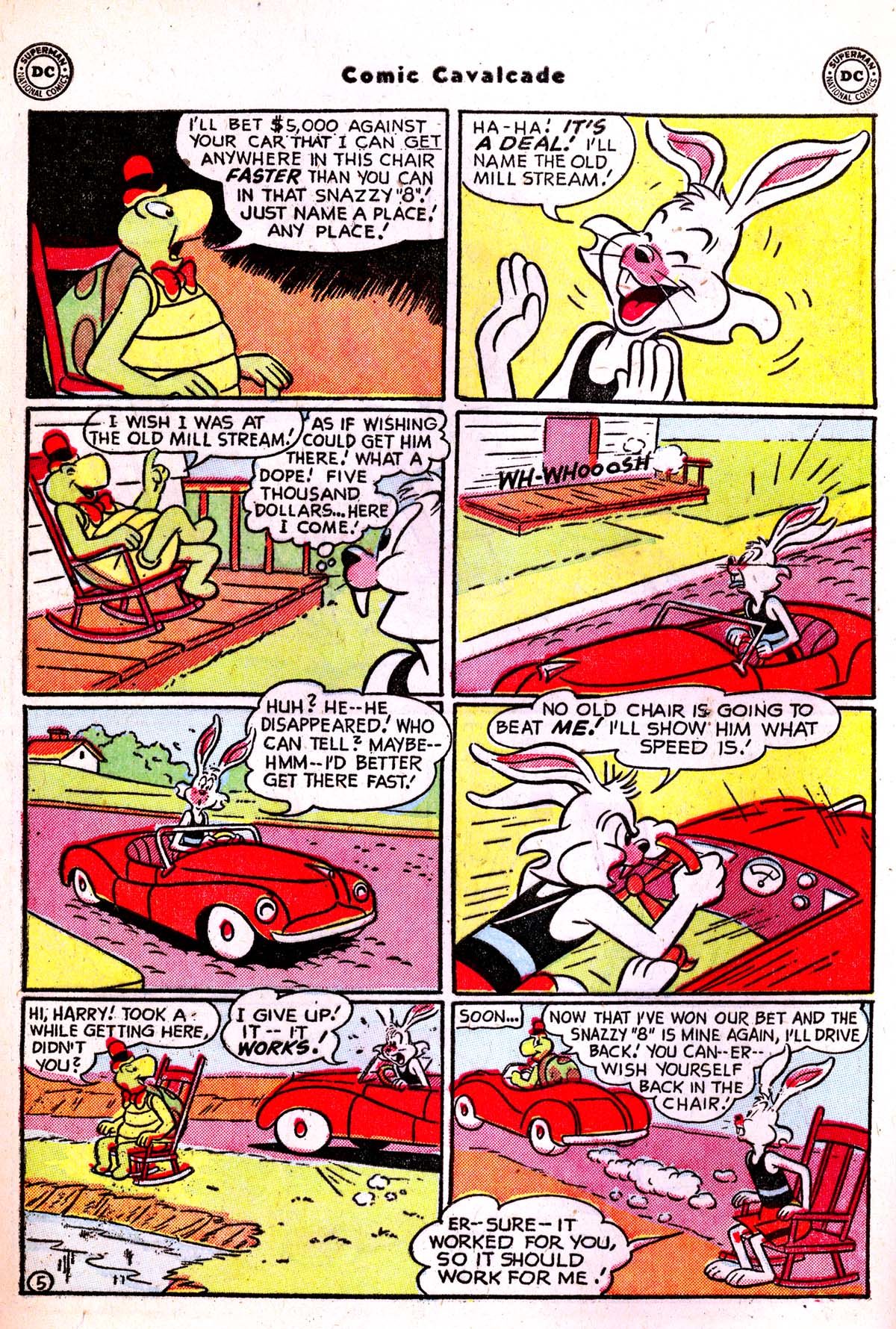 Read online Comic Cavalcade comic -  Issue #48 - 17