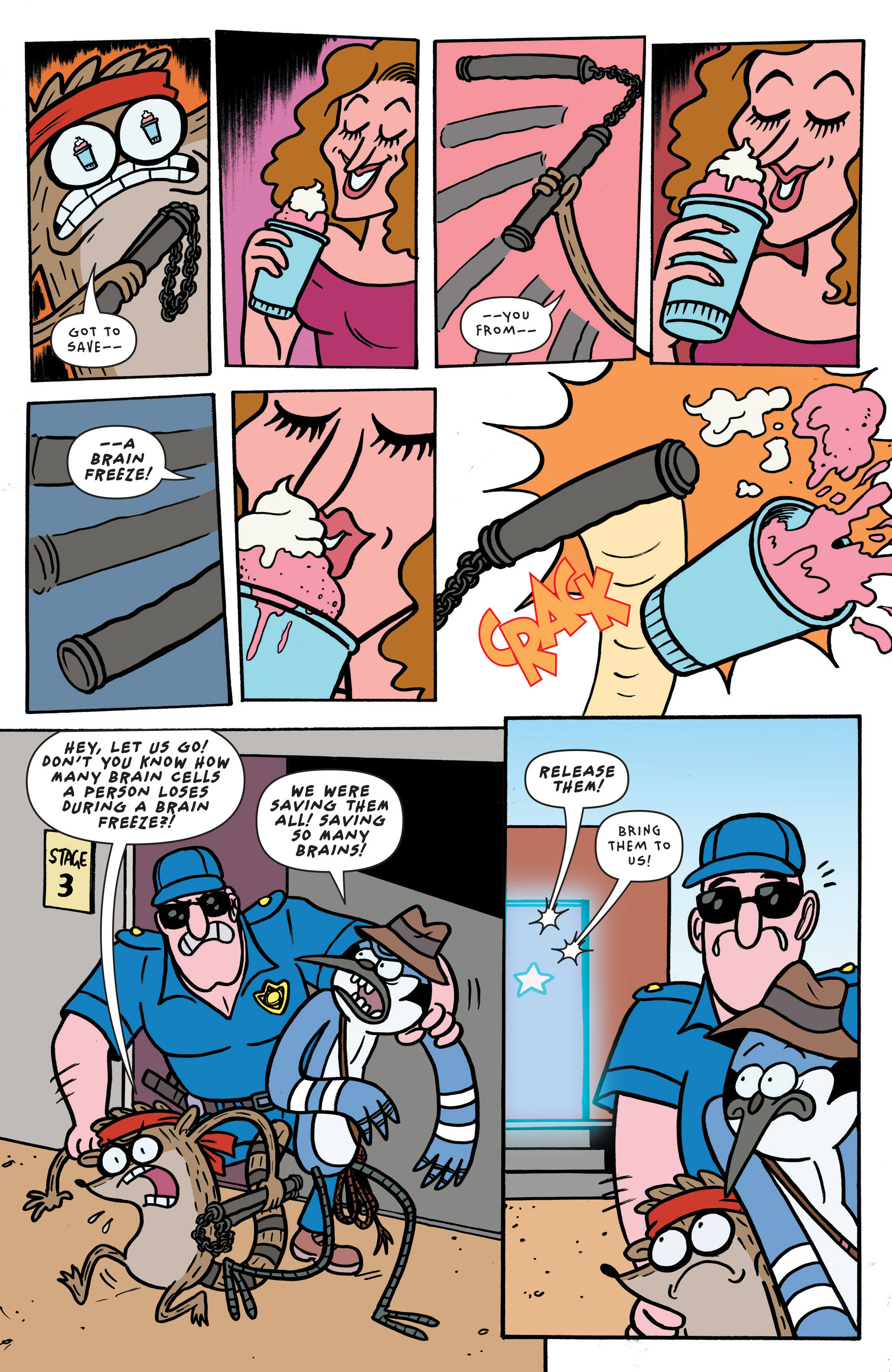 Read online Regular Show comic -  Issue #35 - 17