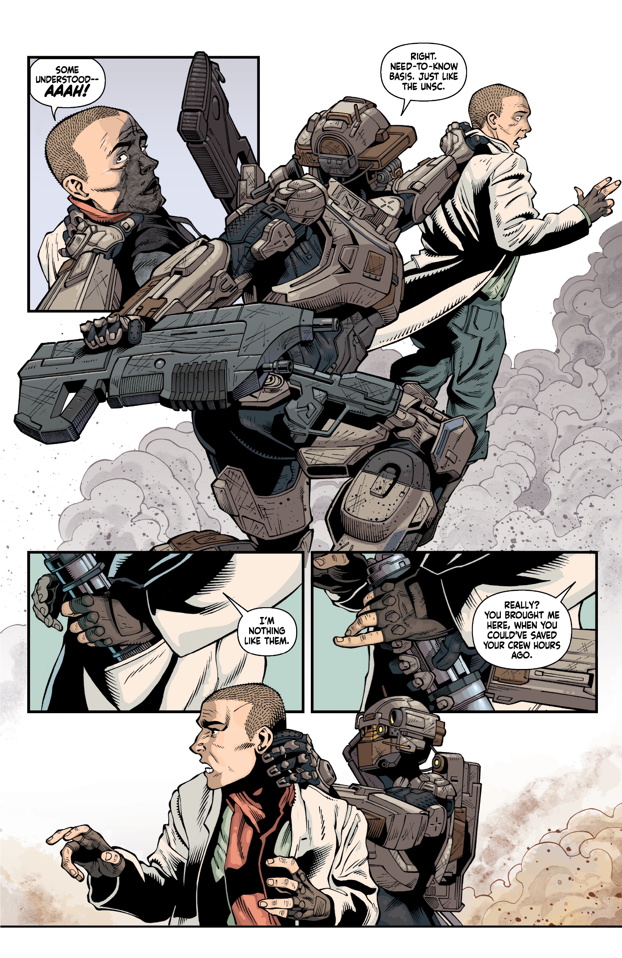 Read online Halo: Lone Wolf comic -  Issue #4 - 13