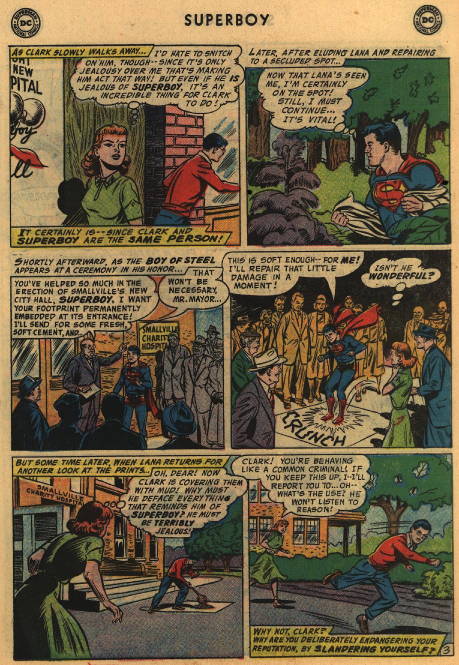 Read online Superboy (1949) comic -  Issue #56 - 14