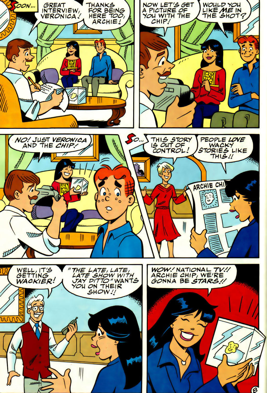 Read online Veronica comic -  Issue #165 - 9