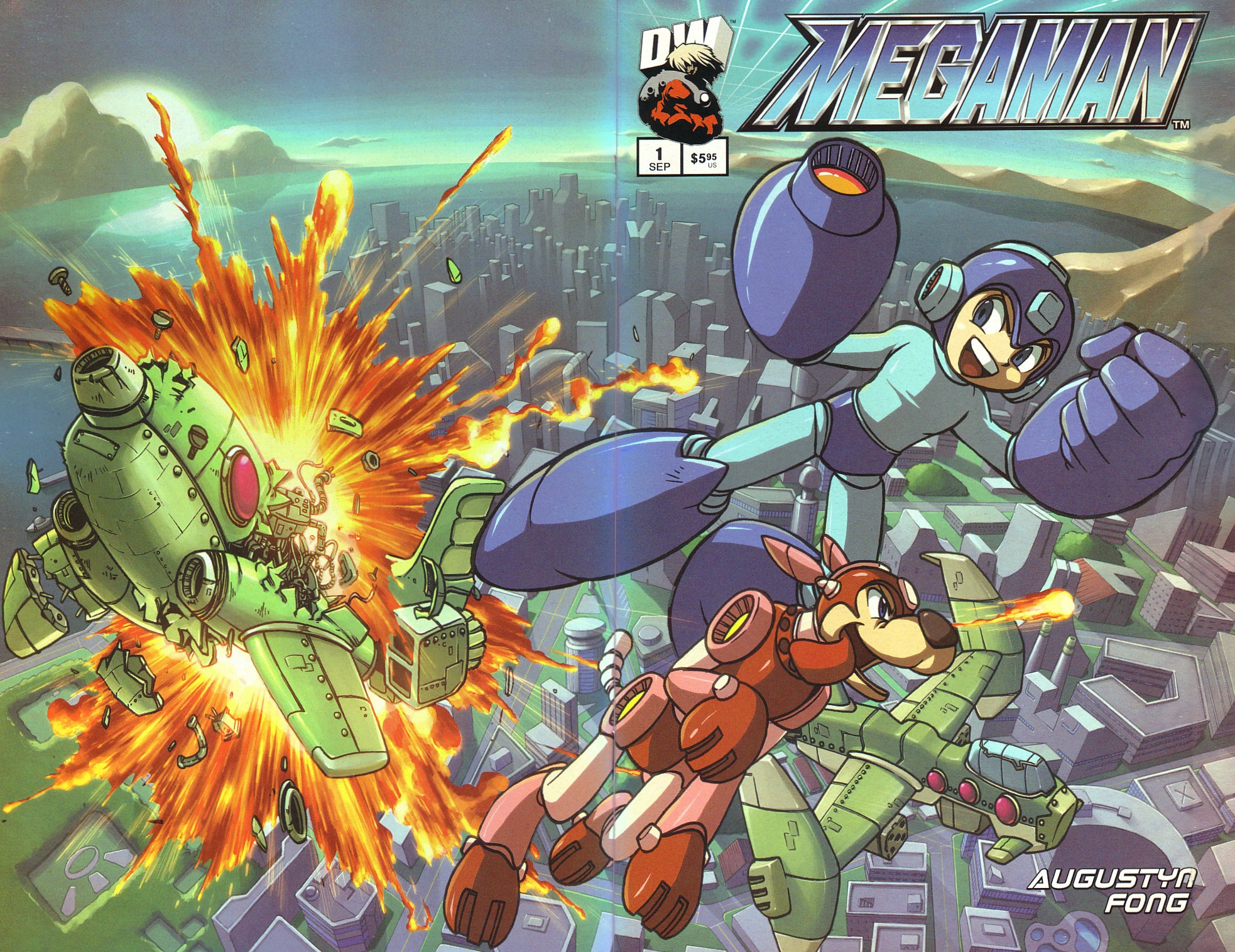 Read online Mega Man (2003) comic -  Issue #1 - 1