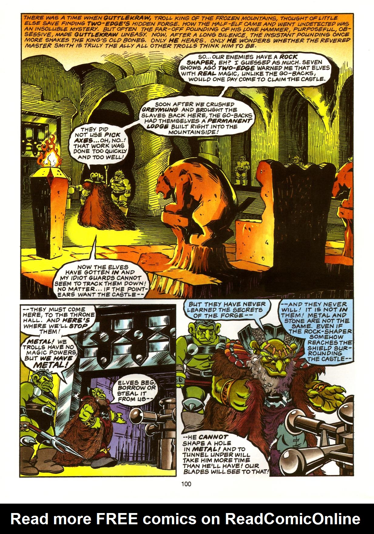 Read online ElfQuest (Starblaze Edition) comic -  Issue # TPB 4 - 106