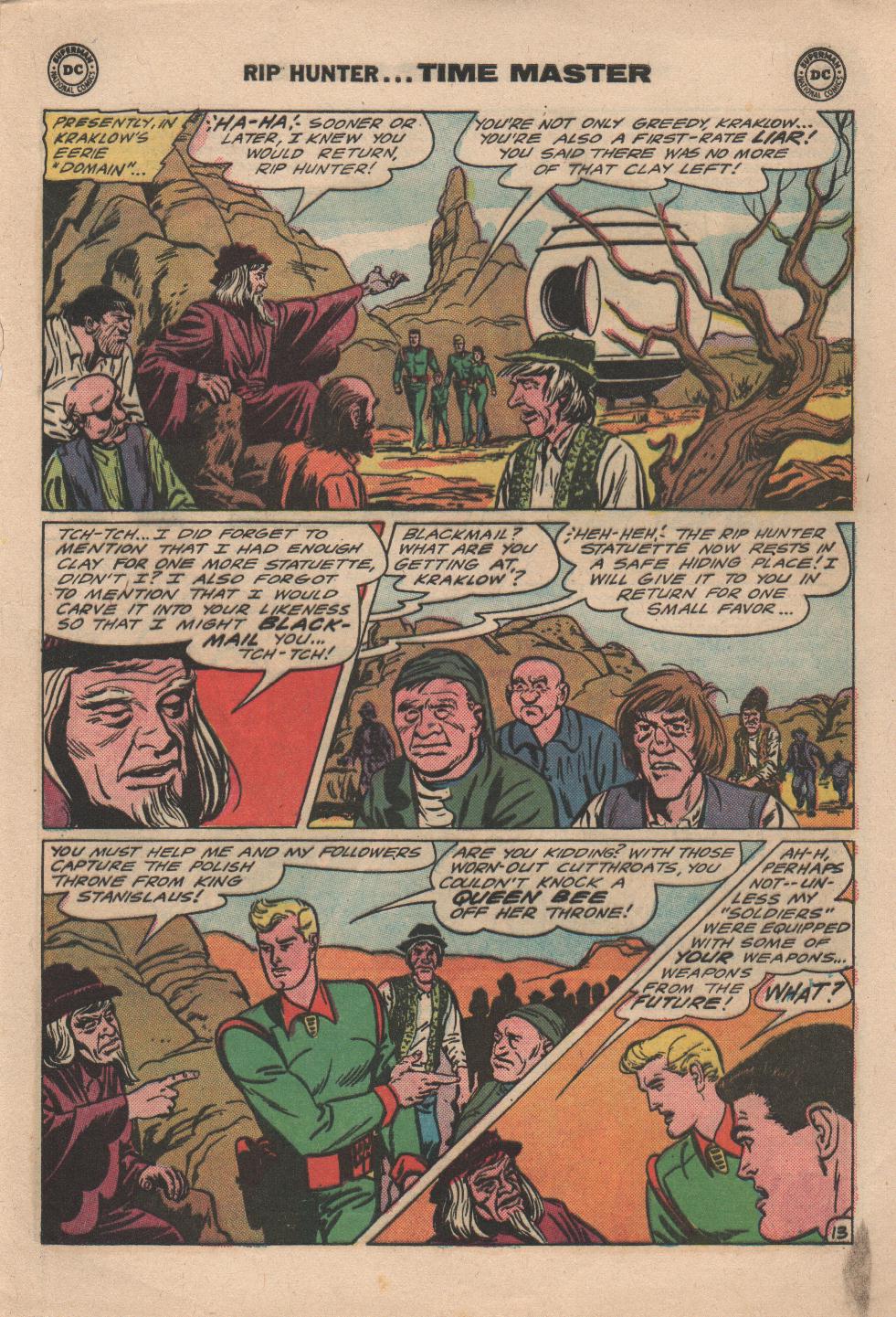 Read online Rip Hunter...Time Master comic -  Issue #28 - 17