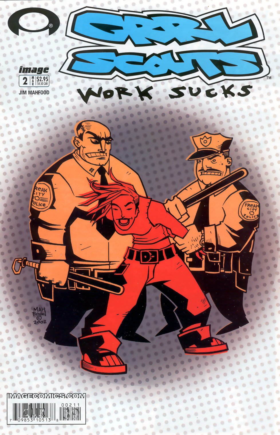 Read online Grrl Scouts: Work Sucks comic -  Issue #2 - 1