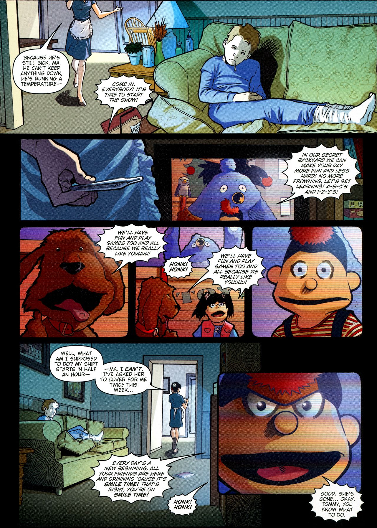 Read online Angel: Smile Time comic -  Issue #1 - 4
