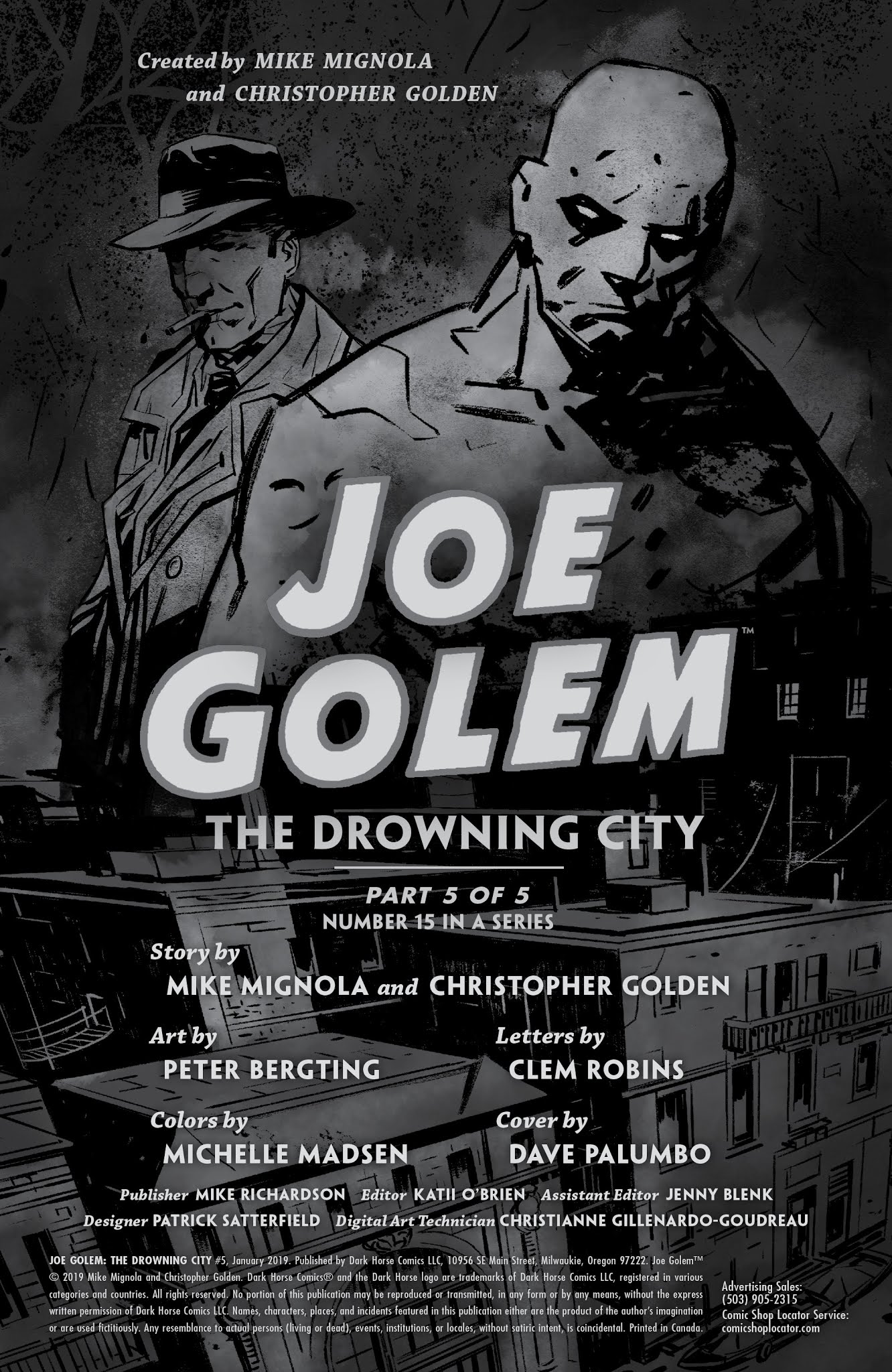 Read online Joe Golem: The Drowning City comic -  Issue #5 - 2