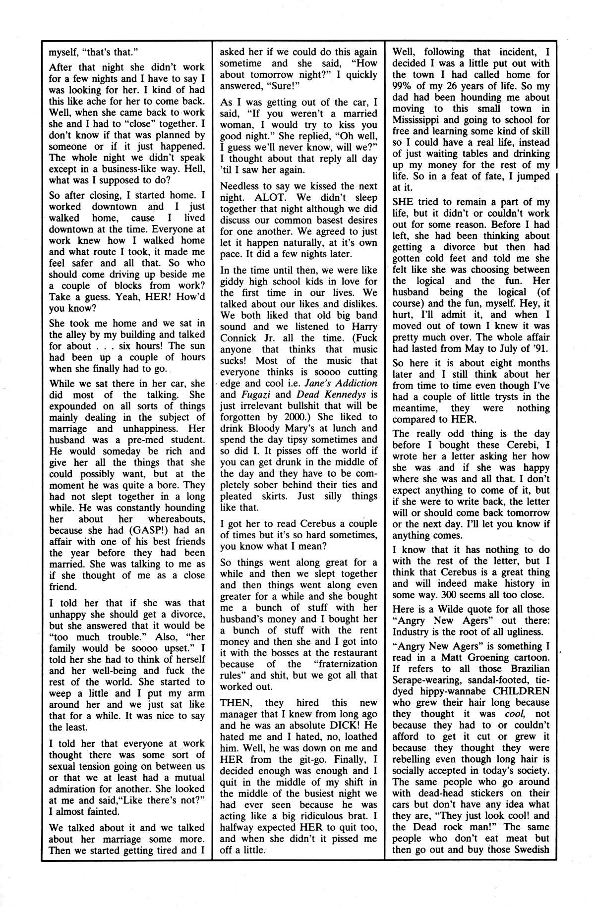 Read online Cerebus comic -  Issue #158 - 23