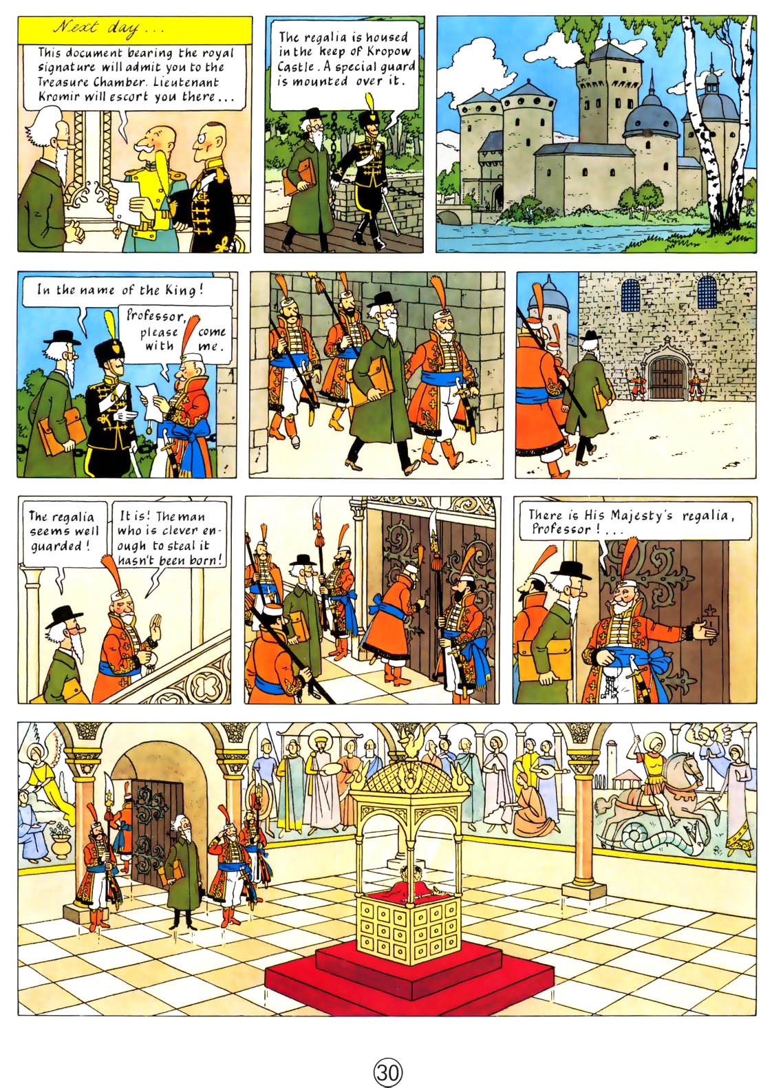 Read online The Adventures of Tintin comic -  Issue #8 - 33