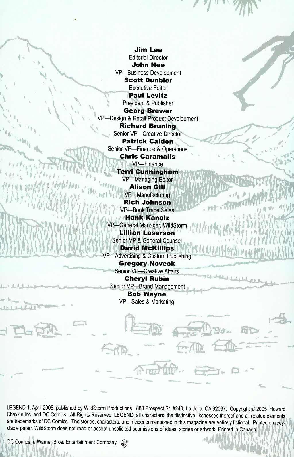 Read online Legend (2005) comic -  Issue #1 - 2