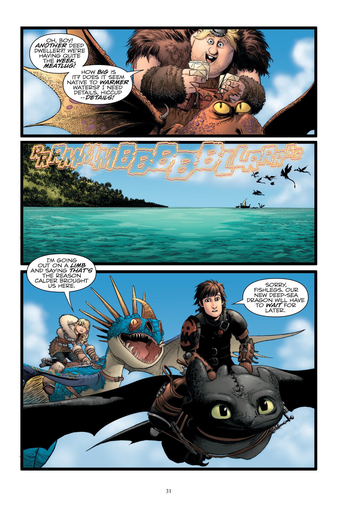 Read online How To Train Your Dragon: The Serpent's Heir comic -  Issue # TPB - 32