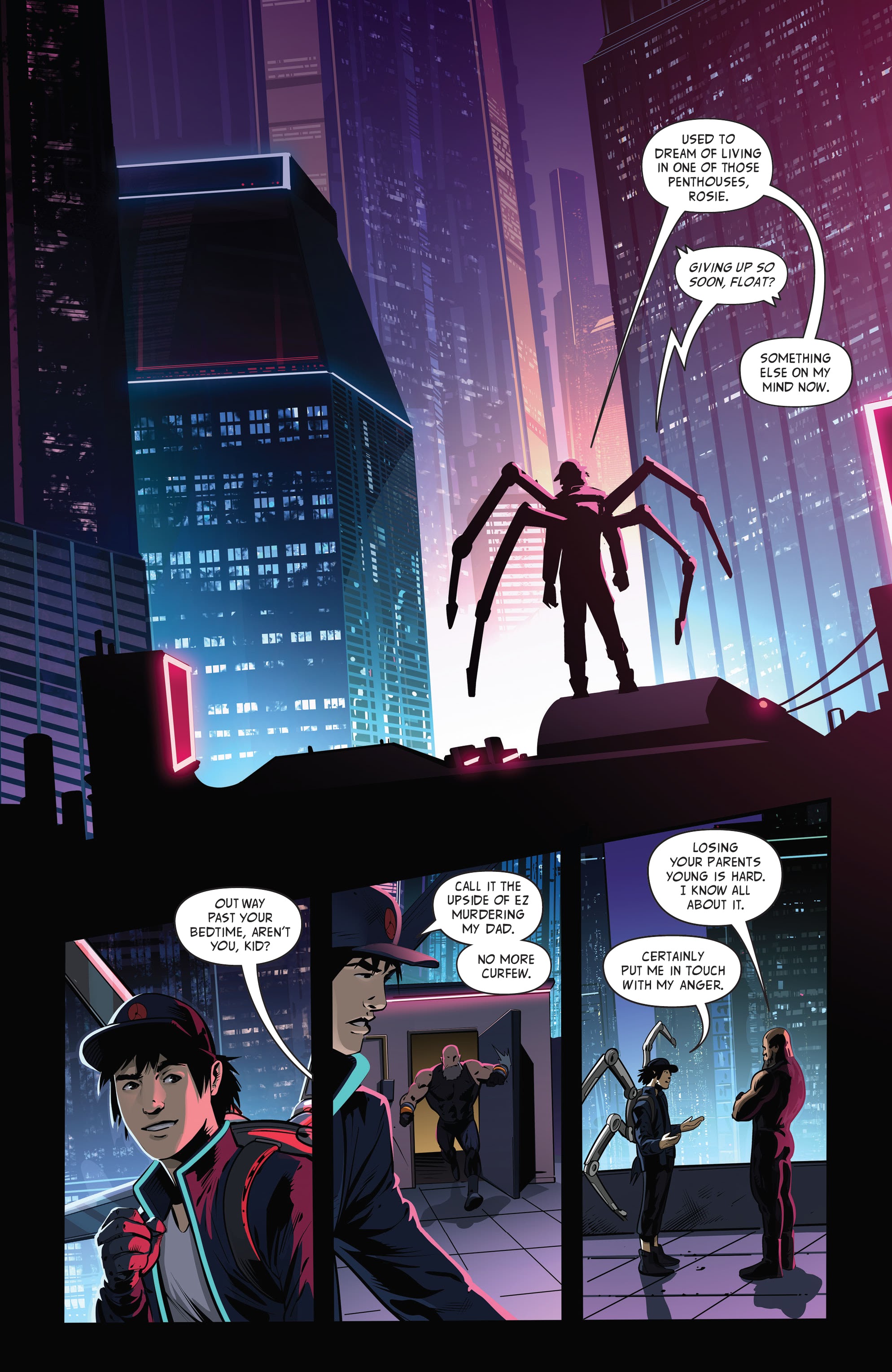Read online Neon Future (2020) comic -  Issue #3 - 5