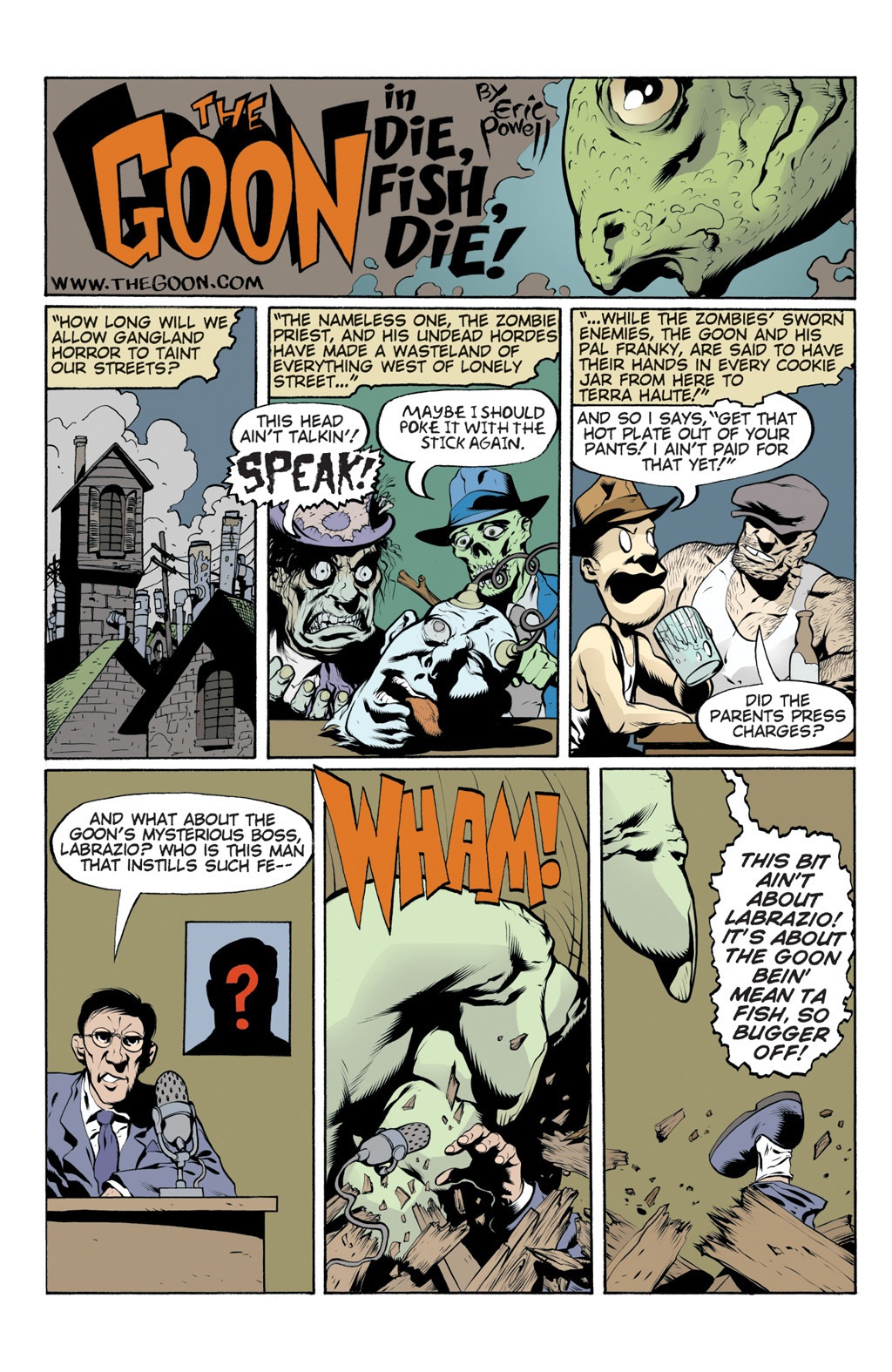 Read online The Goon: Nothin' But Misery comic -  Issue #1 - 4