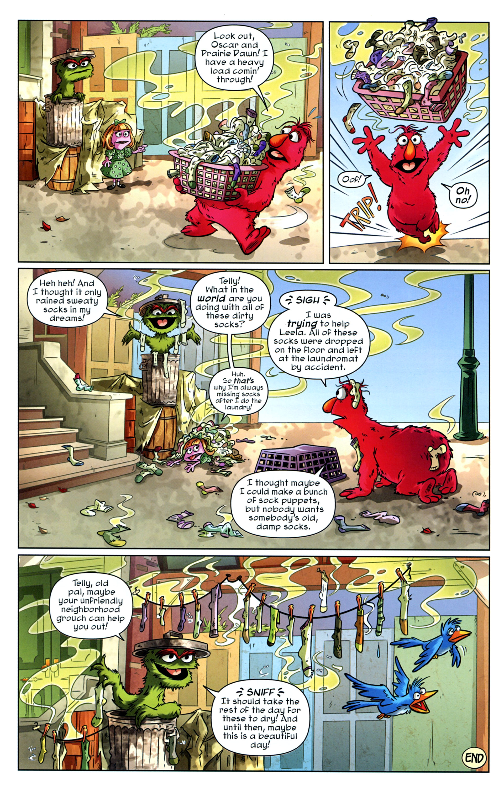 Read online Sesame Street comic -  Issue # Full - 24
