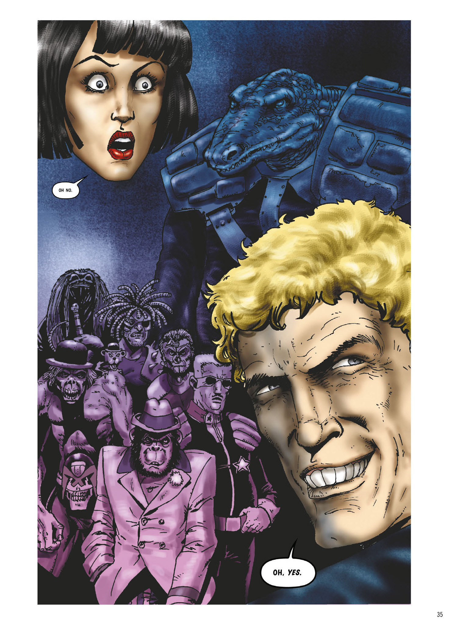 Read online Judge Dredd: The Complete Case Files comic -  Issue # TPB 34 (Part 1) - 37