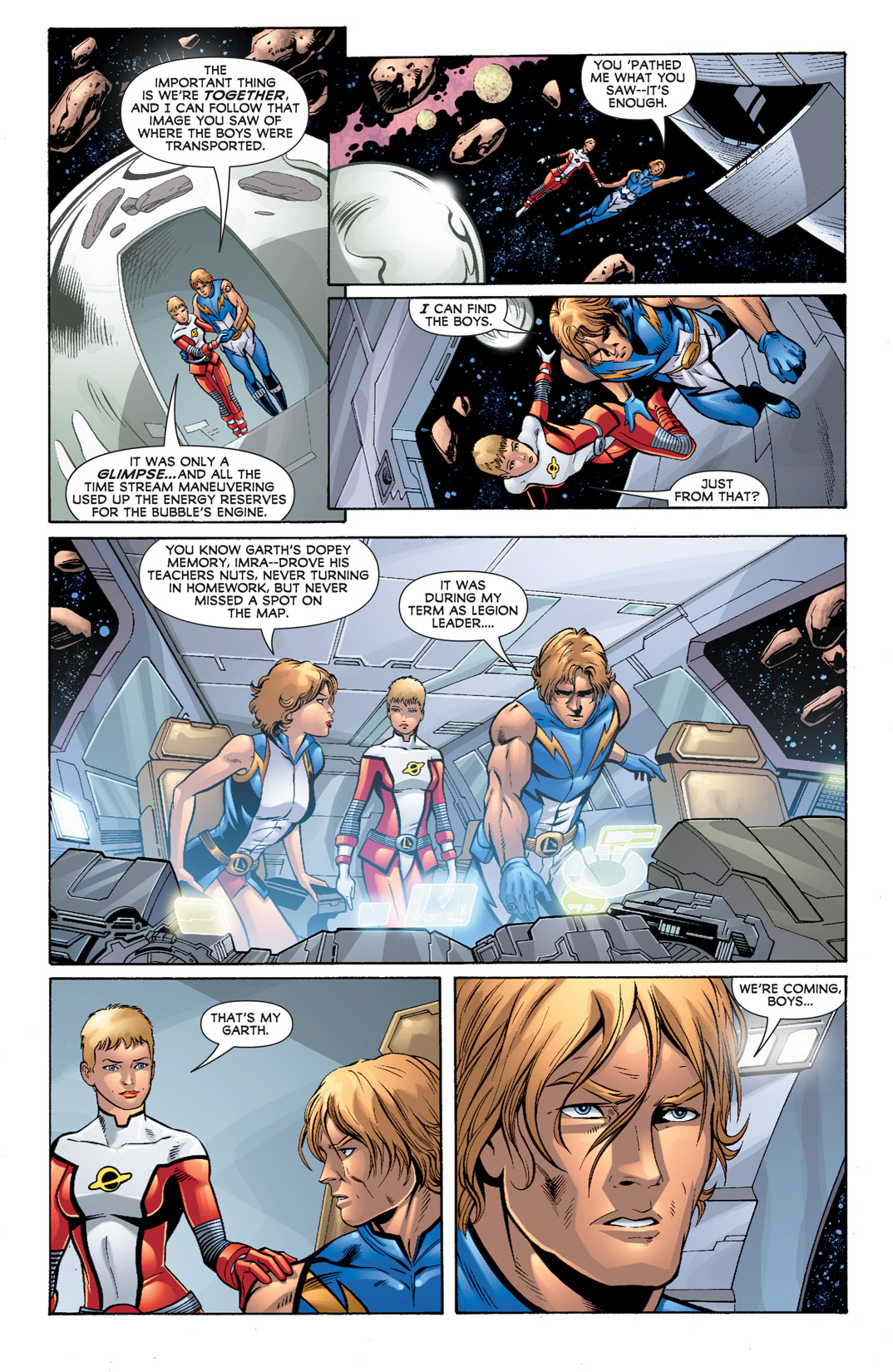 Legion of Super-Heroes (2010) Issue #3 #4 - English 11