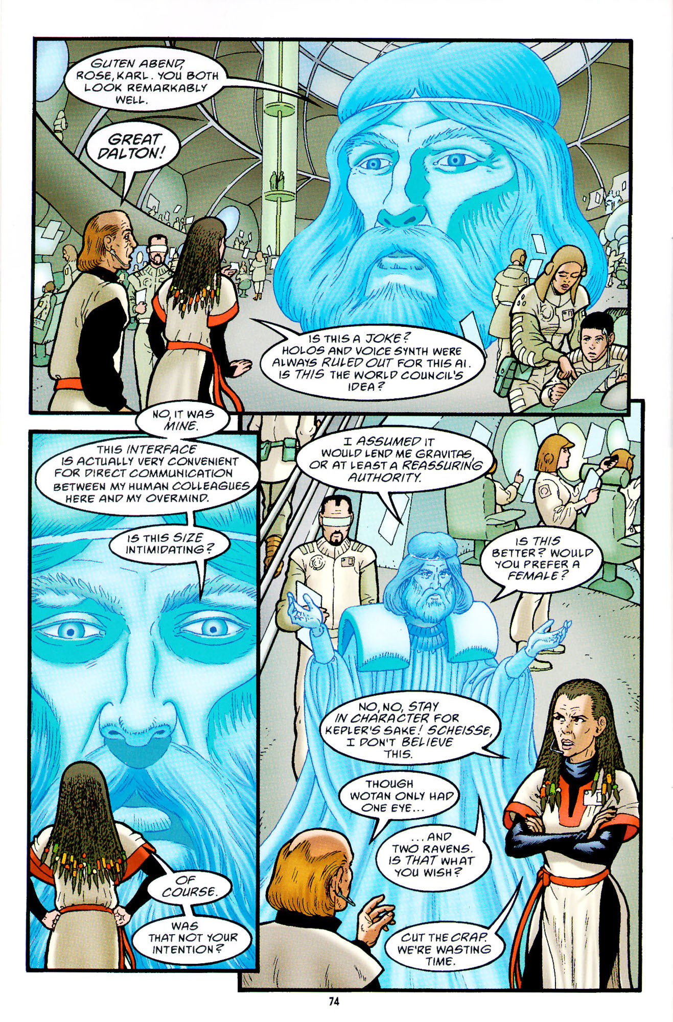 Read online Heart of Empire comic -  Issue #3 - 16