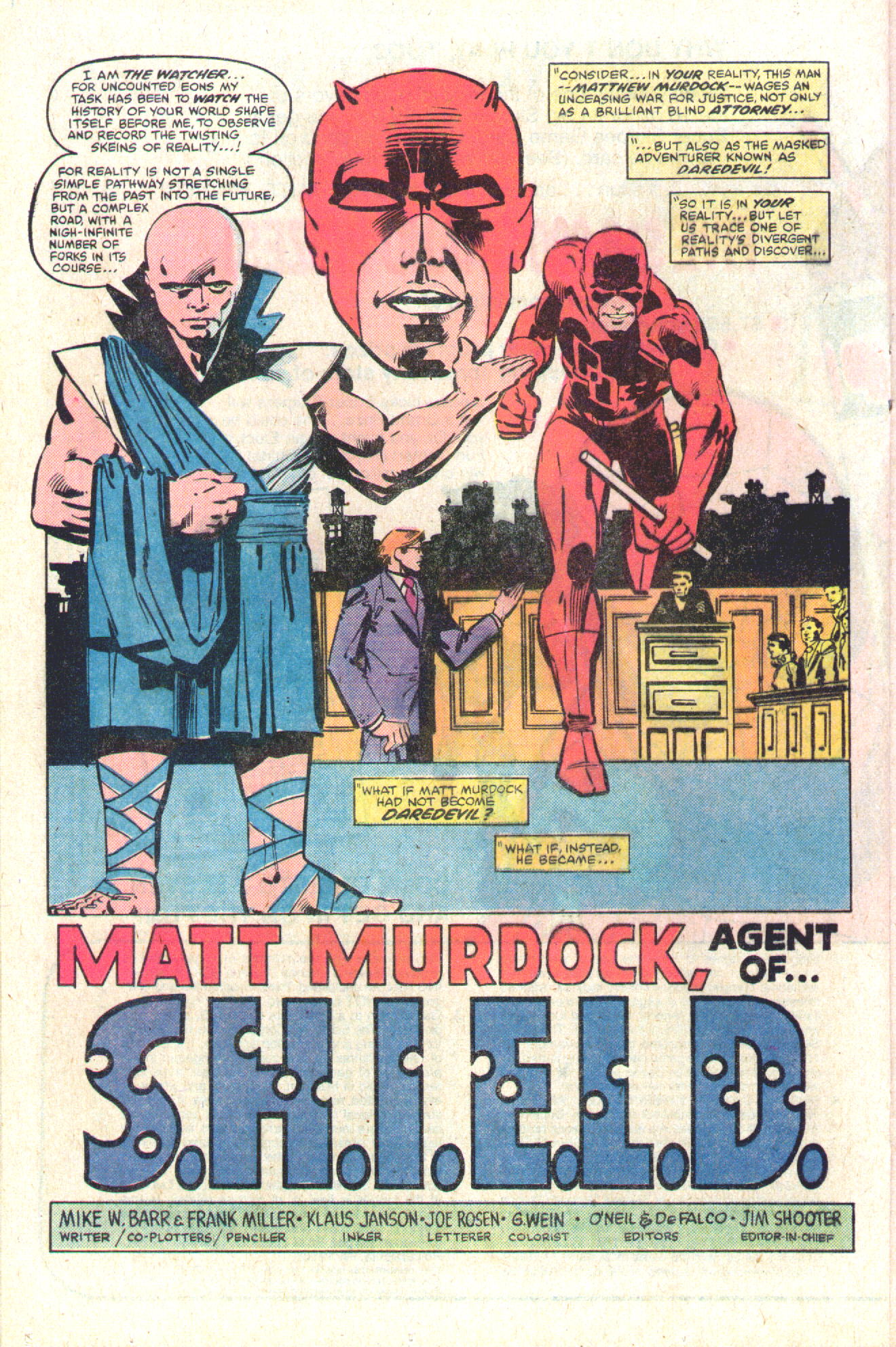What If? (1977) Issue #28 - Daredevil became an agent of SHIELD #28 - English 27