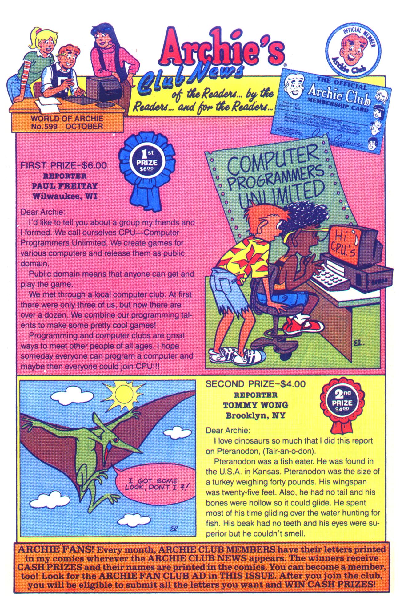 Read online Archie Giant Series Magazine comic -  Issue #599 - 27