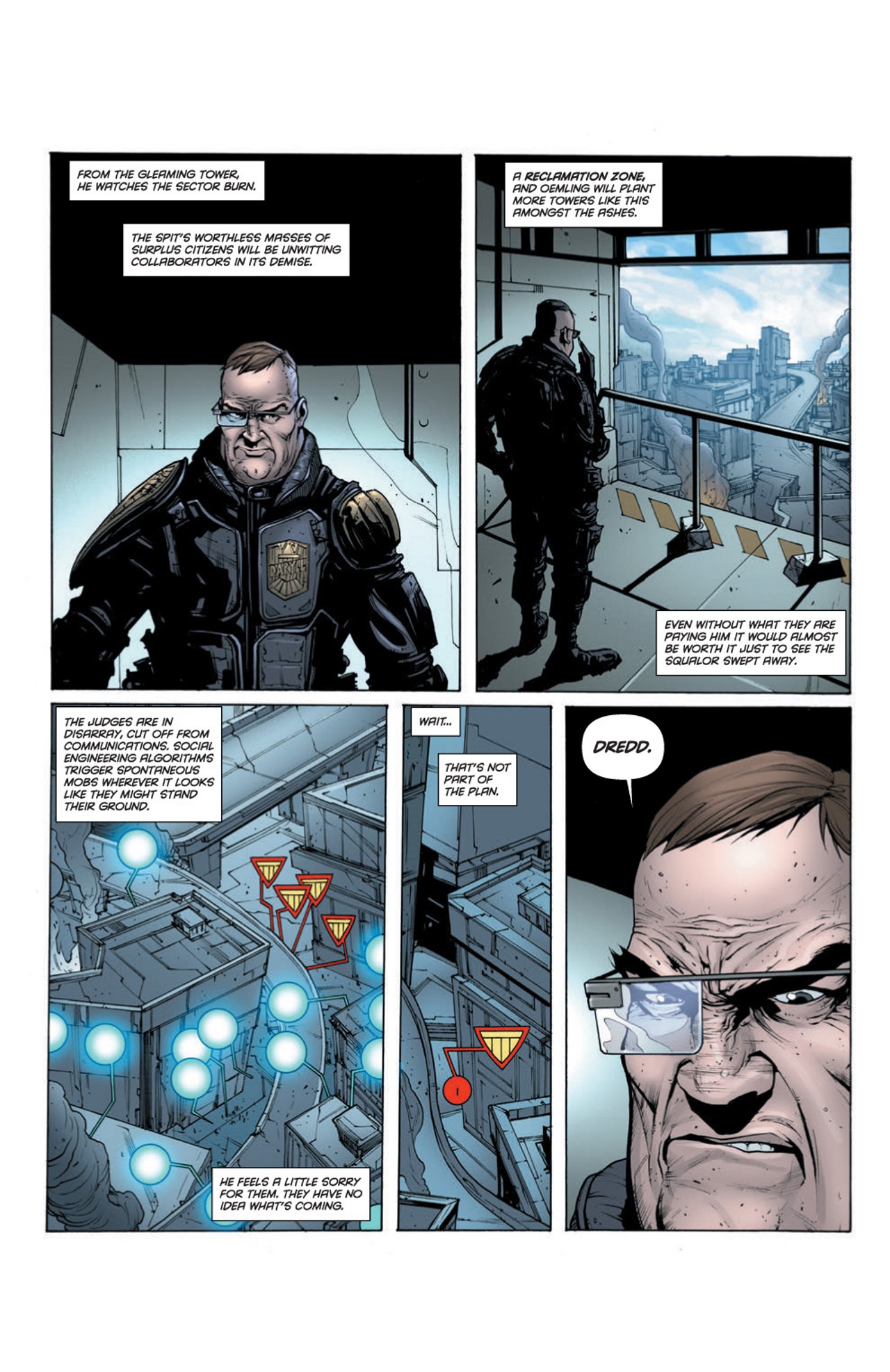 Read online Dredd: Uprise comic -  Issue #2 - 16